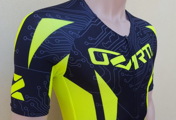 Combinaison triathlon Iroman Elektric avec manches