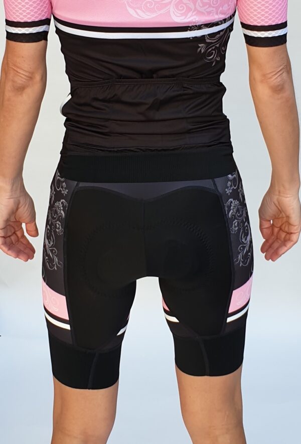 Cuissard sans bretelles femme Flower Art By Ozarm Elite Performance