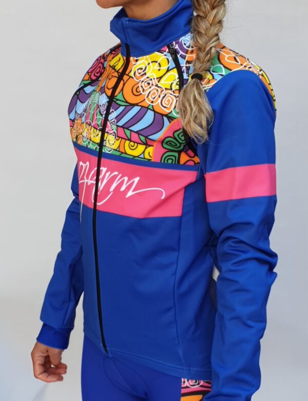 Veste/Gilet hiver Femme Paint Art by Ozarm