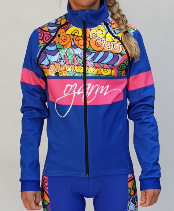 Veste/Gilet hiver Femme Paint Art by Ozarm